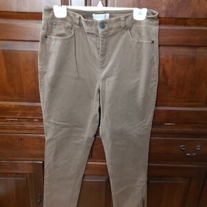 Talbots Women's Tan Skinny Jeans